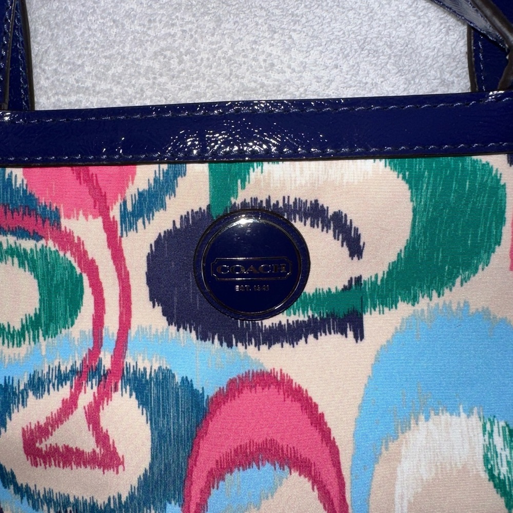 Colorful Coach purse - Picture 6 of 9